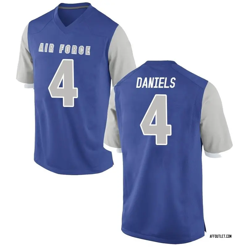 Air Force Falcons Football Jersey Haaziq Daniels #4 Rivalry Legacy Series White